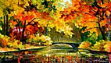 LITTLE BRIDGE by Leonid Afremov